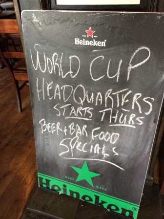 St. James's Gate offers World Cup specials.