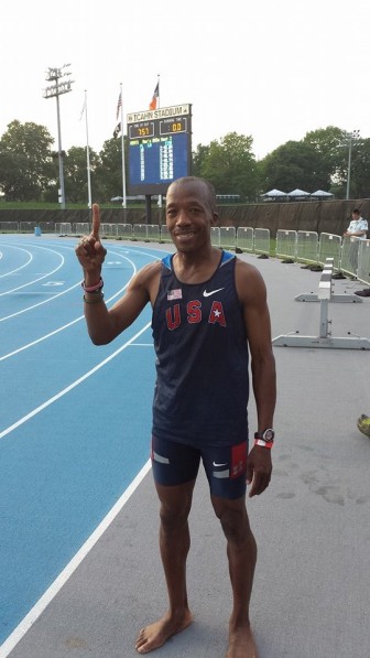 Anselm LeBourne gets an unofficial world record in June in the 800 meters.