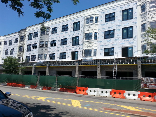 Gateway South Orange - 57 luxury apartments and groundfloor retail, opening in September 2014.