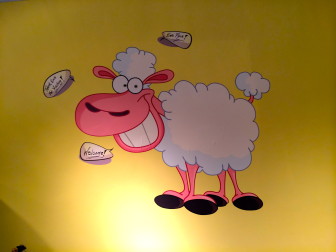 Seamus the Sheep is the new Knitknack mascot.