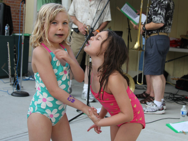 Claire Sinclair took photos of the summer concert at the Maplewood Community Pool, July 30, 2014.