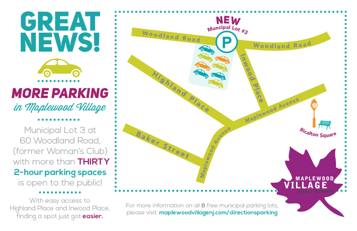 Maplewood Village's BestKept Parking 'Secret' The Village Green
