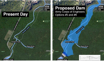 proposed South Mountain Reservation dam (credit Save Our Reservation)