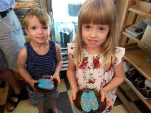 Flip Flop Sugar Cookies at The Able Baker