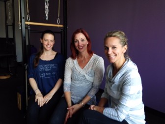 Owners of Align Wellness Studio: Gwen Swanson Vigorito, Mindy Catron and Tara Roscioli