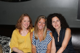 Carolyn Maynard-Parisi, Shana Teitelbaum and Mary Mann of The Village Green