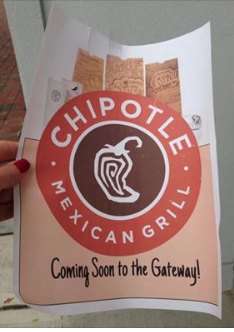This flyer is fake: Chipotle is NOT moving to South Orange.