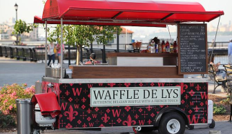 Hoboken-based Waffle De Lys is among ten top food truck vendors booked for the Irvington Avenue Food Truck & Craft Beer Festival.