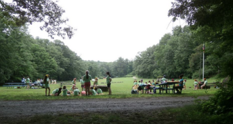 The Oval Girl Scouts Camp in South Mountain Reservaton. Courtesy Girl Scouts Heart of NJ.