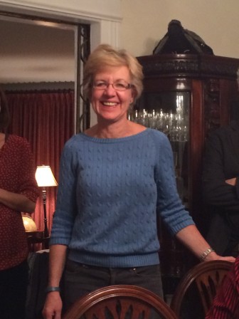Donna Smith after winning election to BOE (credit: Sheena Collum) 