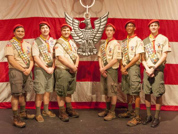 Eagle Scouts Troop 5 2015