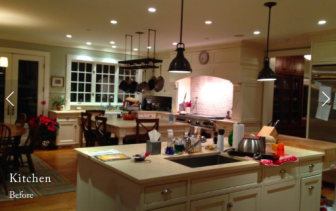 Kitchen before staging. Courtesy of Sweet Life by Design.
