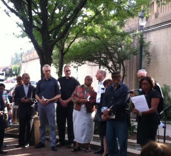 Interfaith vigil Charleston