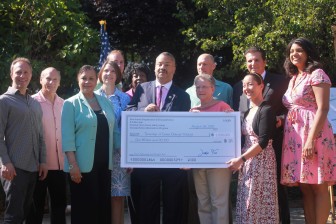 South Orange being awarded a $1,000,000 from the NJ DOT for the River Greenway Project