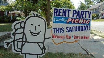 BackPack Bob will be at the 2015 Rent Party Family Picnic. Will you?