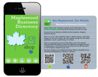 Maplewood Chamber of Commerce President Rick Gilman designed a Maplewood Business Directory mobile app.