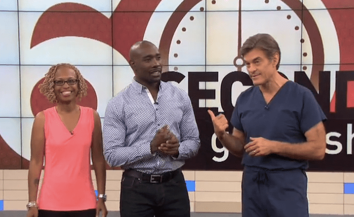 Thelma Ramsey, Morris Chestnut and Dr. Oz