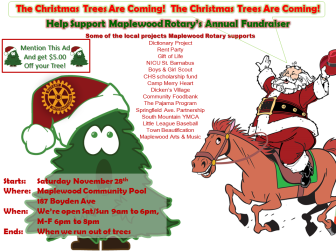 Maplewood Rotary Club Christmas Tree Sale