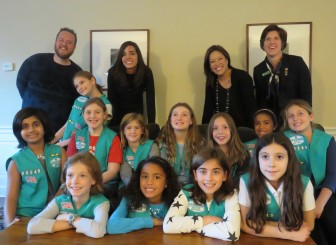 Girl Scouts Kit assembly day group photo (1)