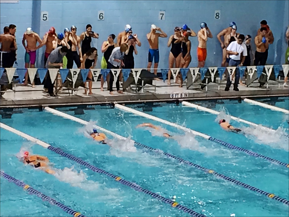 Columbia Hs Varsity Swim Teams Compete At County Championships The