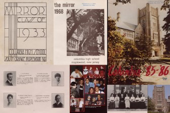 Columbia High School yearbooks now online (credit Maplewood Library)