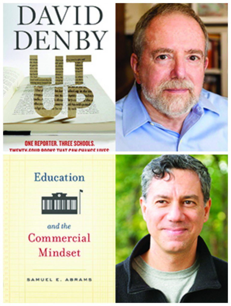 Lit Up with David Denby & Education and the Commercial Mindset with ...