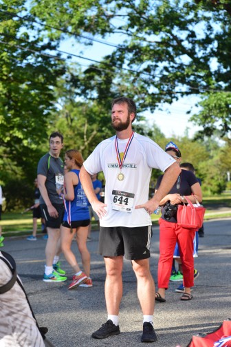 Mike Summersgill at the 4th of July 5K.