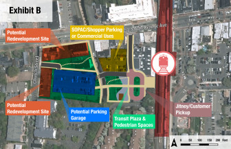 Preliminary proposal for NJT/SOPAC parking lot