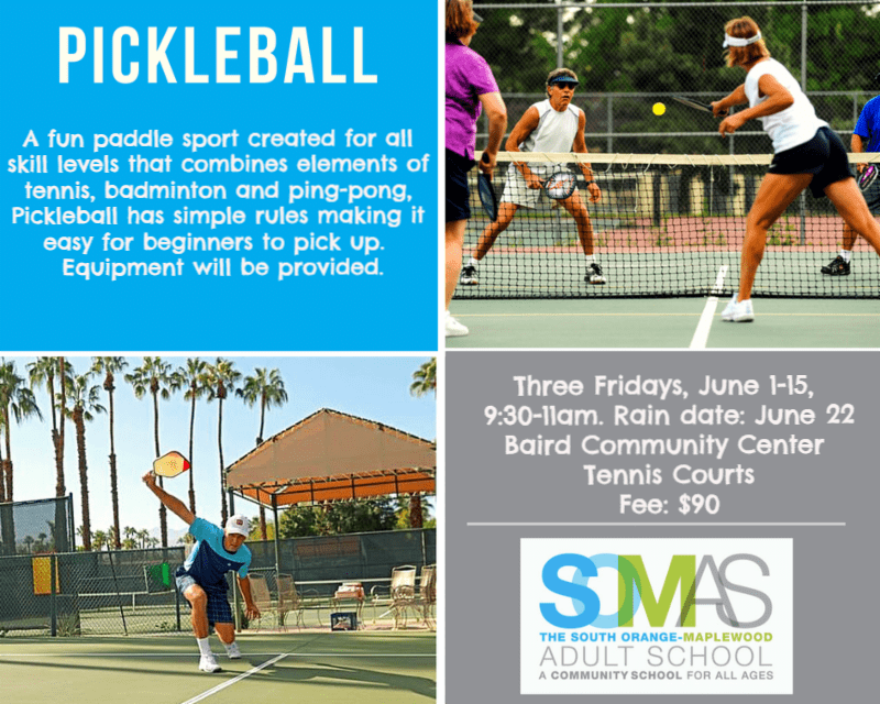 SOMAS Brings 'Pickleball' to The Baird This June The Village Green