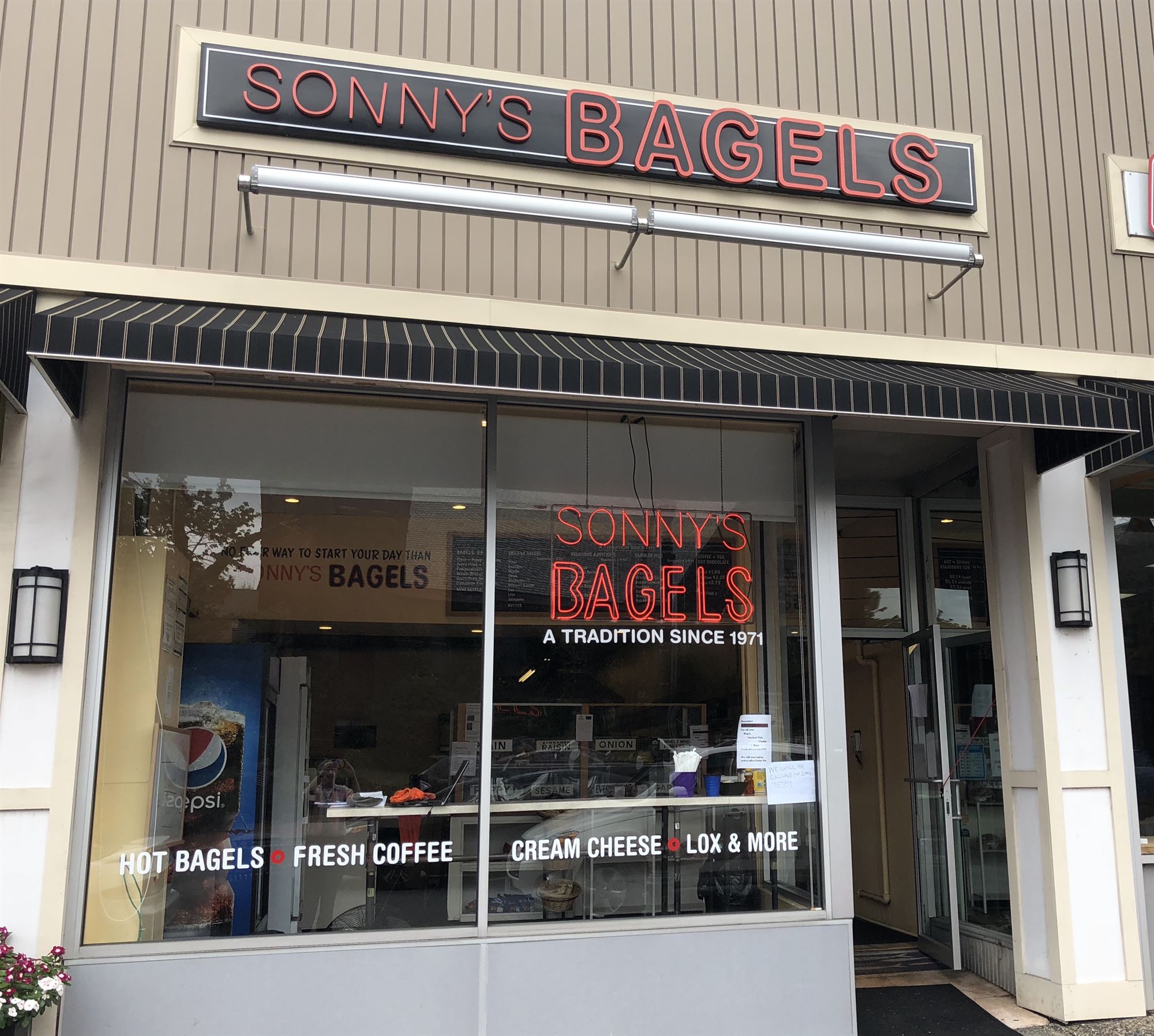 Shop South Orange! Sonny's Bagels The Village Green