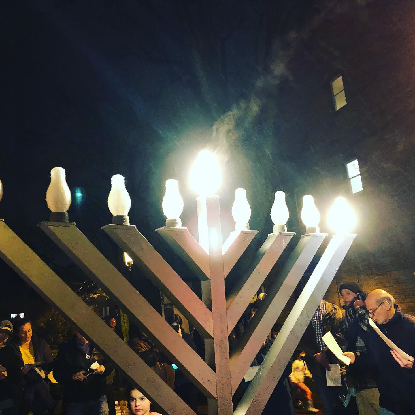 PHOTOS SOMA Begins Hanukkah With South Orange Menorah Lighting The