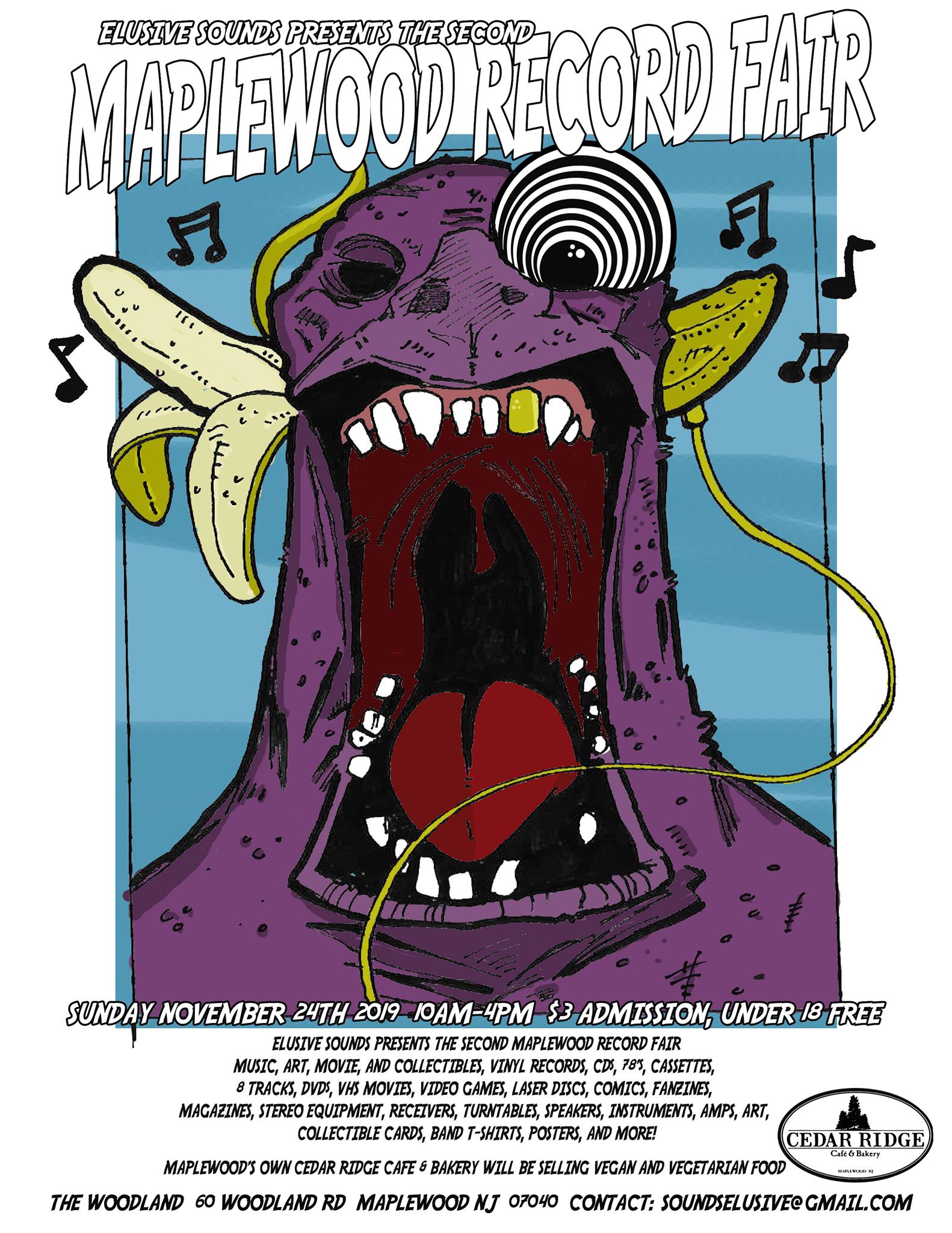 Elusive Sounds Maplewood to Hold Second Annual Record Fair + Music
