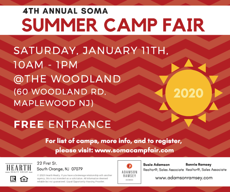 4th Annual SOMA Summer Camp Fair will be Saturday, January 11 at The