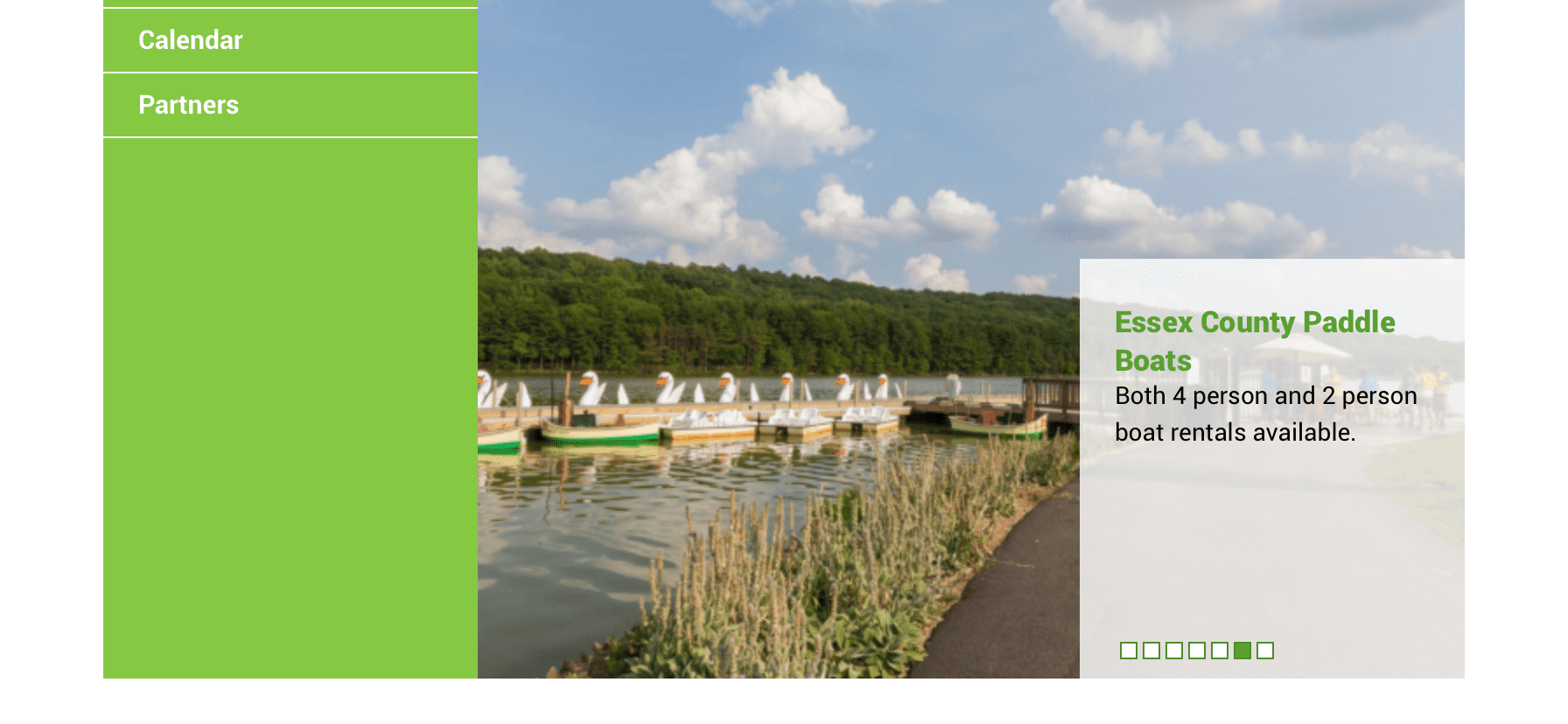 Paddle Boating at the Essex County South Mountain Recreation Complex Reopening May 22 The