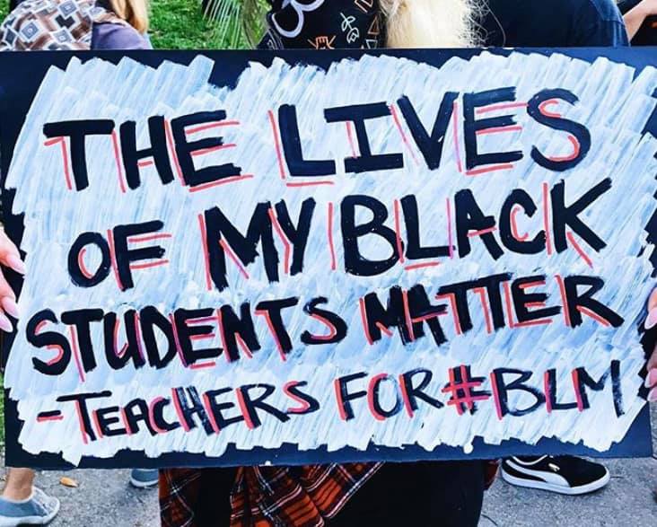 Local Teachers for Black Lives Matter and Rally, South Orange ...