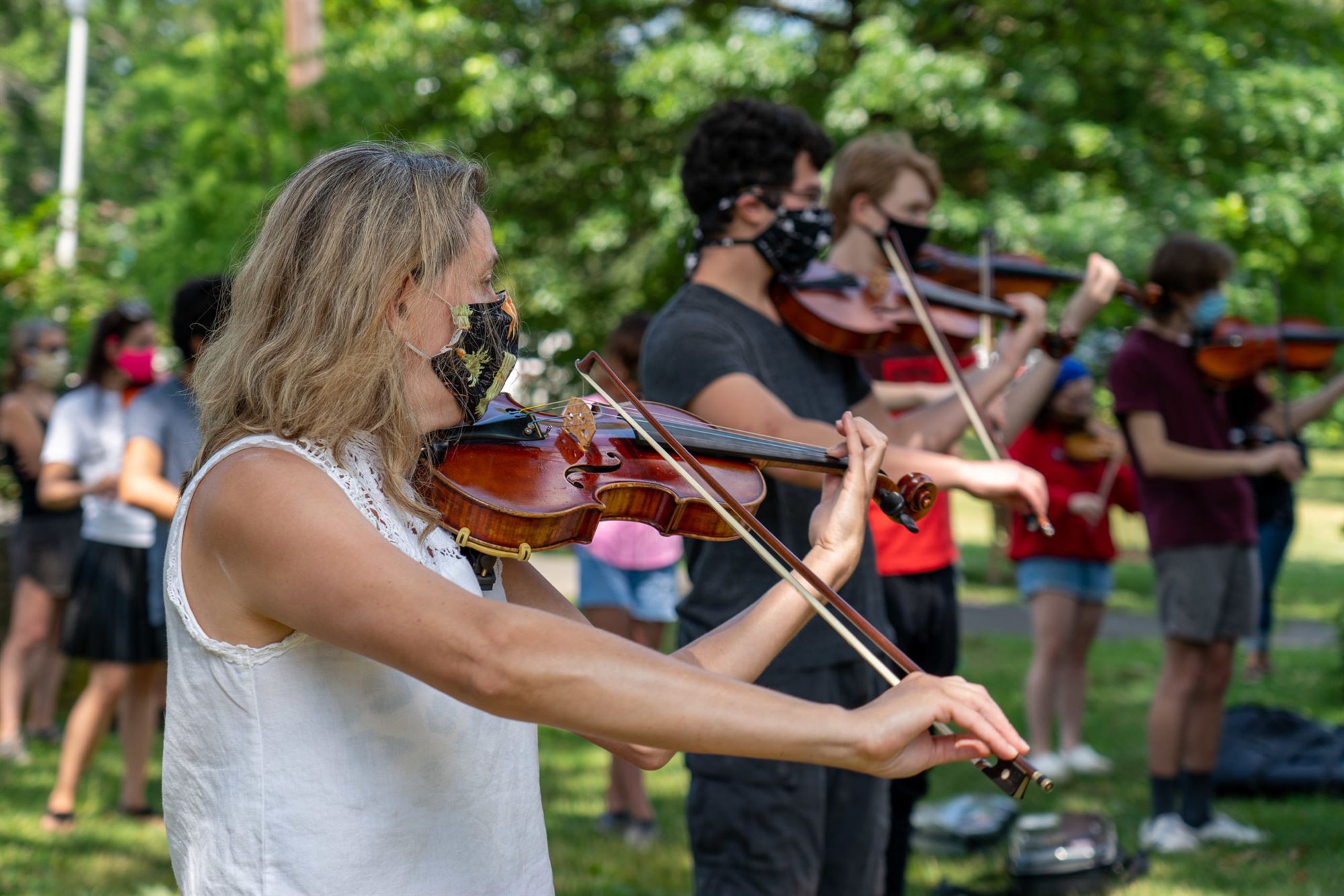 PHOTOS, VIDEO: Violin Vigil for Elijah McClain in Maplewood - The ...