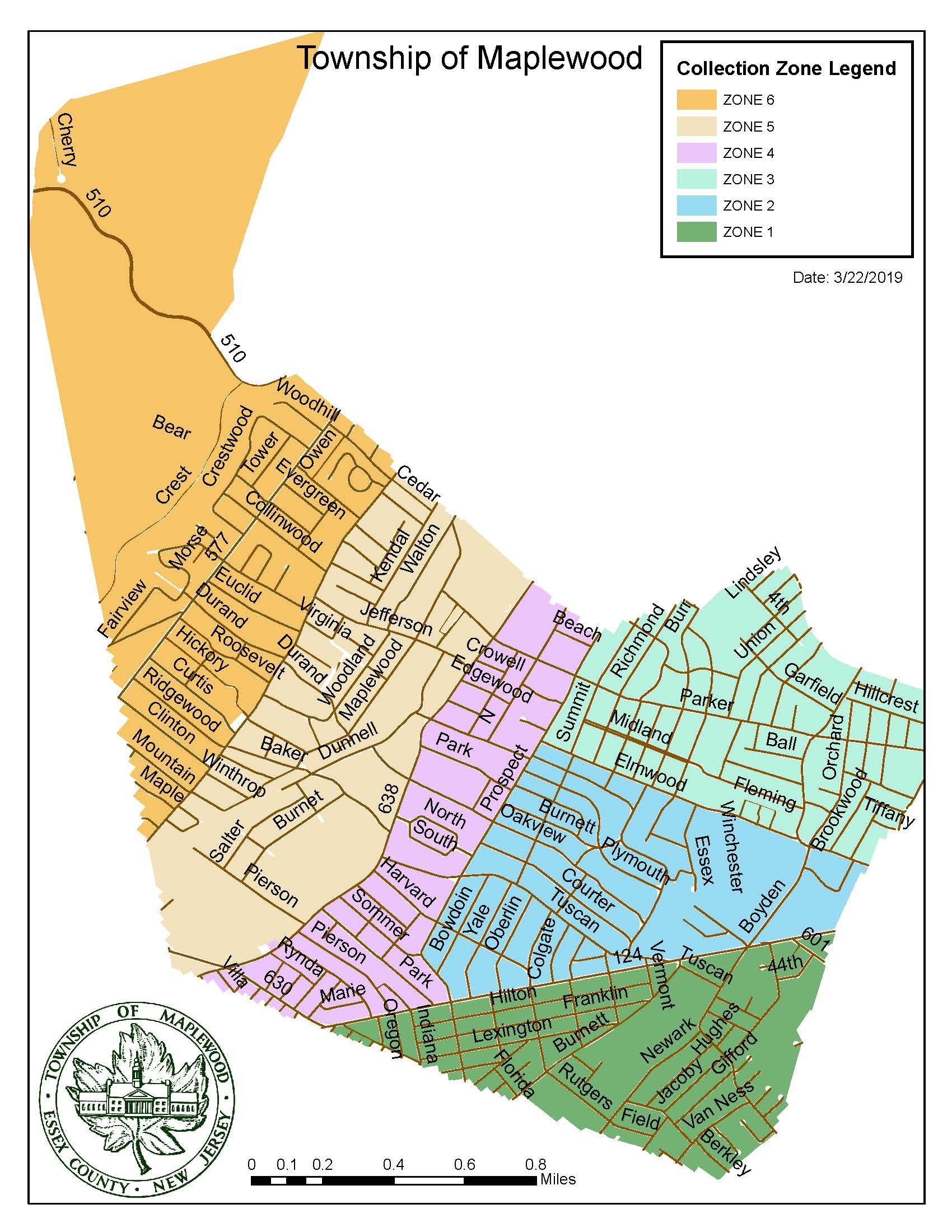 Maplewood Leaf Collection Schedule 2020 - The Village Green