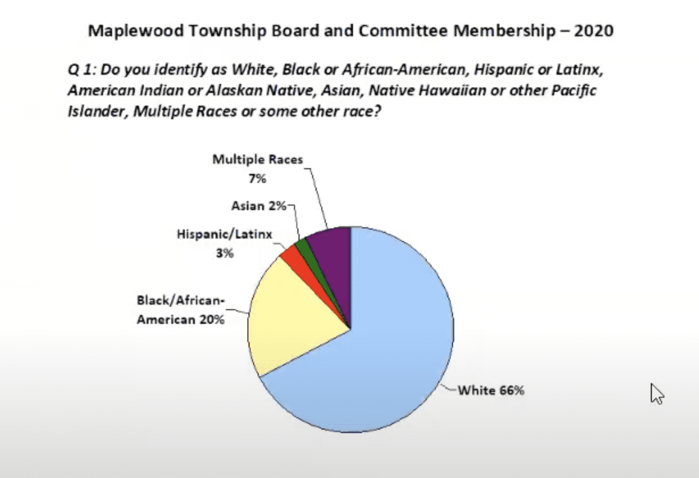 Maplewood Discusses Demographics of Boards and Committees; Seeks to