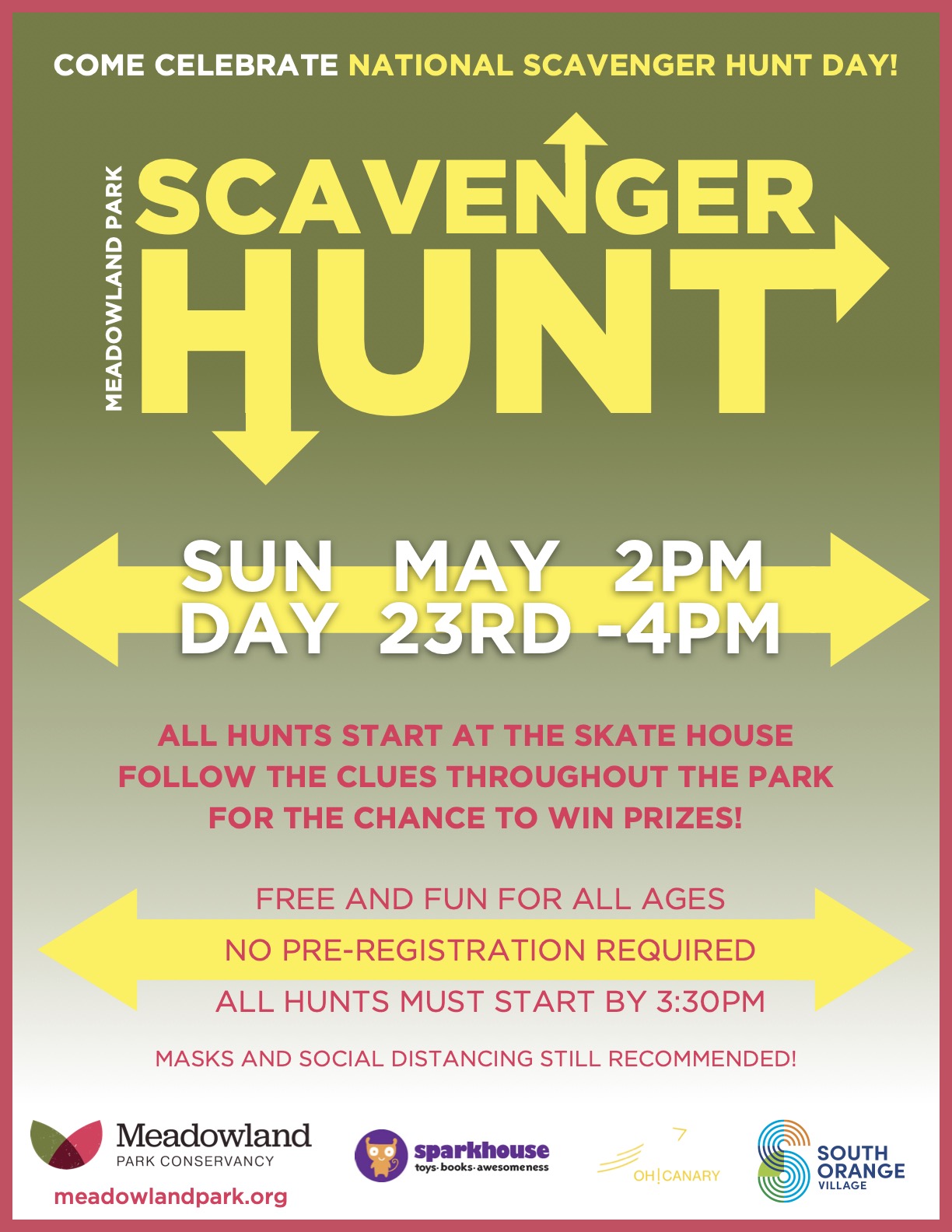 Meadowland Park Conservancy to Celebrate National Scavenger Hunt Day