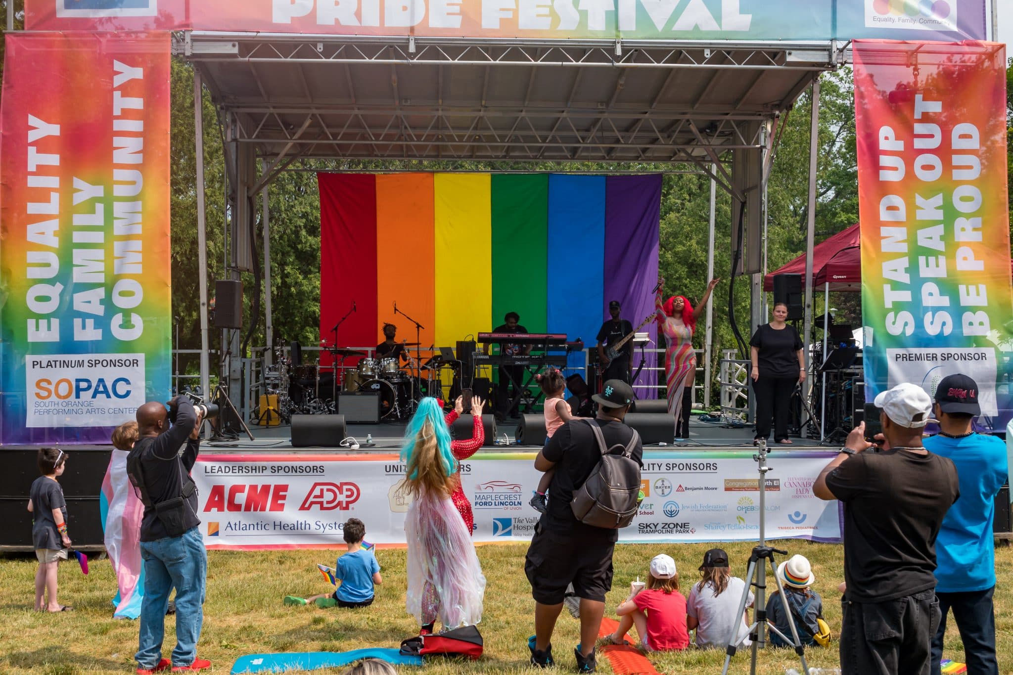 Photos 11th Annual North Jersey Pride Fest Returns To Maplewood S Memorial Park The Village Green