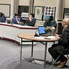 Dr. Kevin Gilbert presents to the BOE on Thursday, January 30.