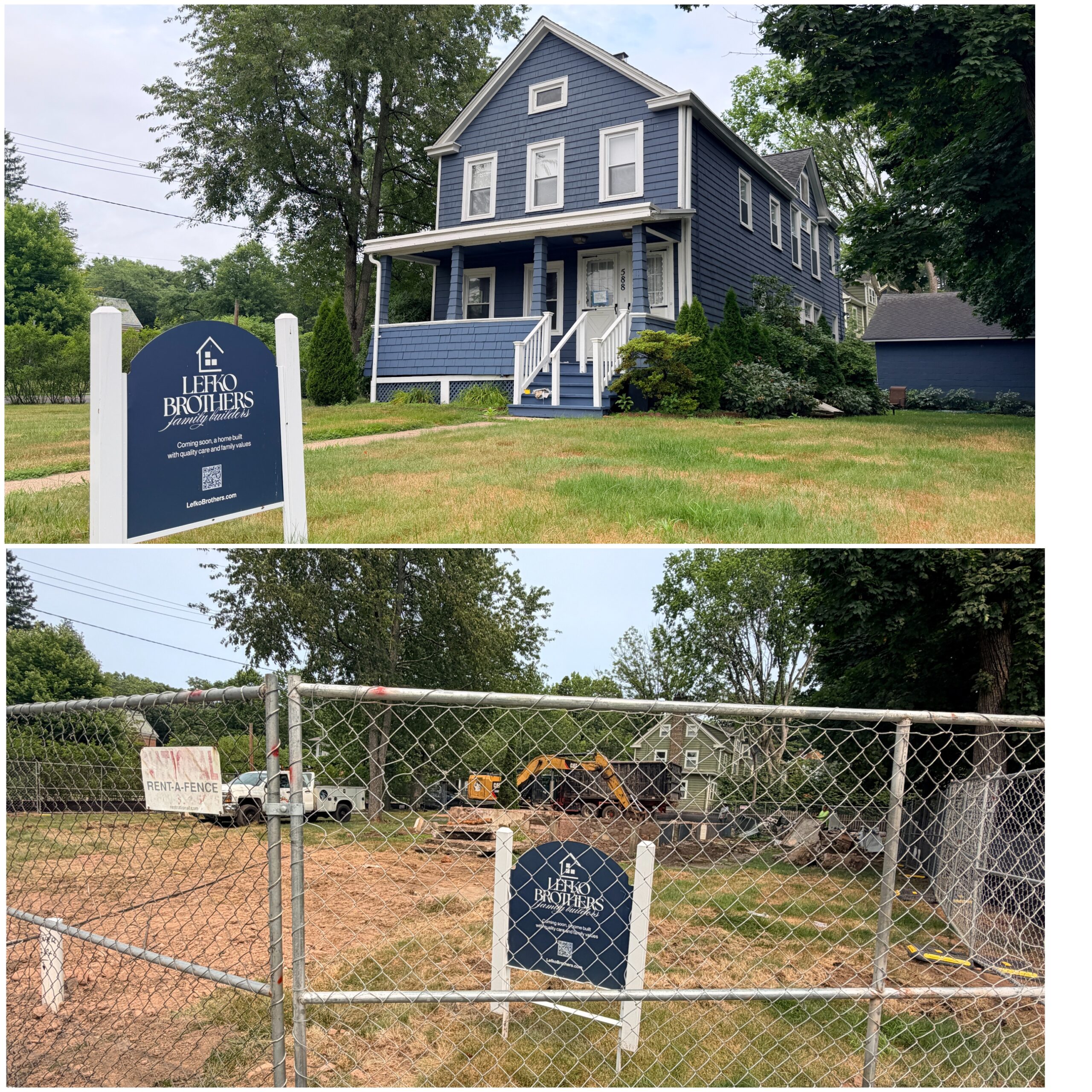 588 Valley Is Demolished; Developer Withdraws Subdivision Application