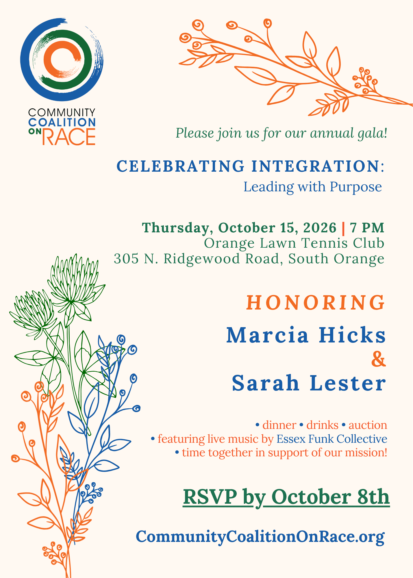 Community Integration Work Program The South Orange/Maplewood Community Coalition on Race Invites ...